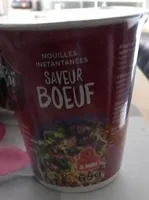 Nouilles instantanées saveur boeuf