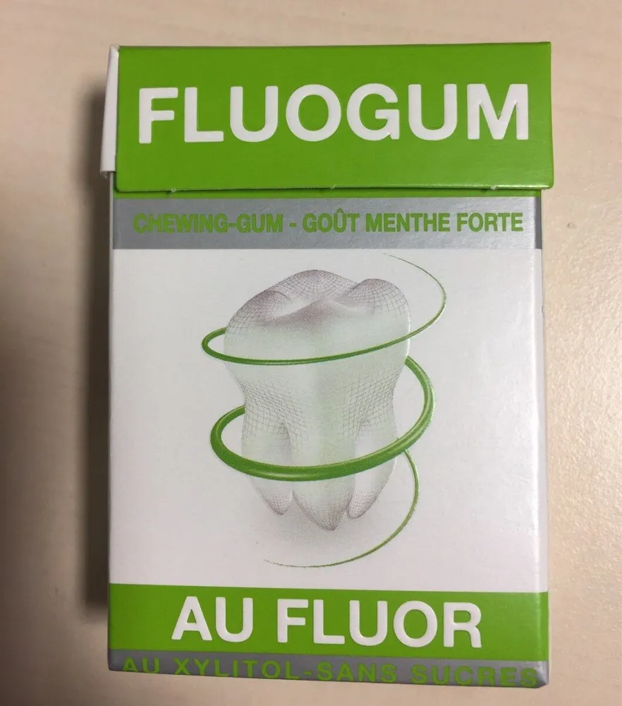 Fluogum - Chewing-gum Au Fluor Sans Sucres - étui De