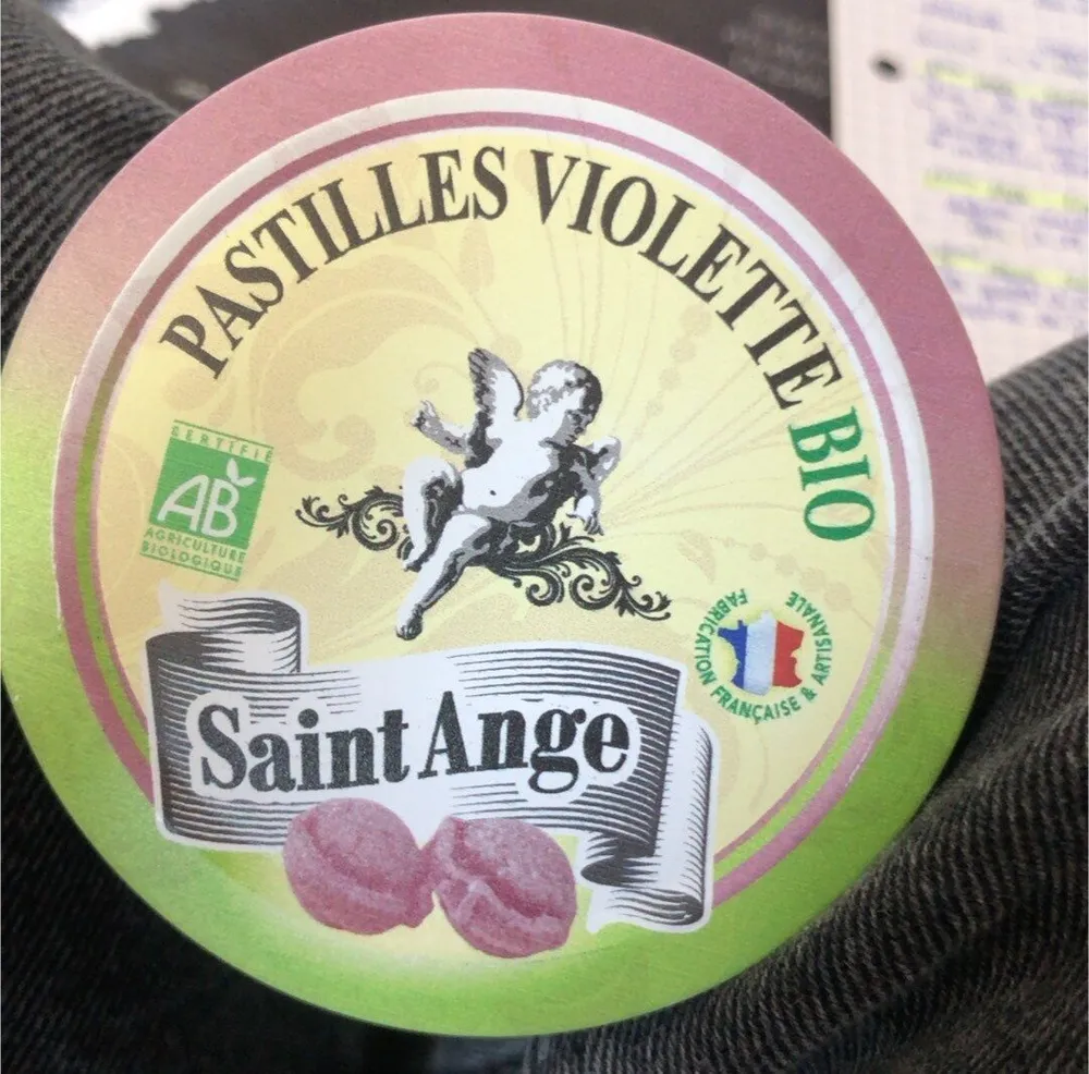 pastilles violettes bio