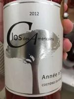 Vin rosé 2012 Costières de Nîmes