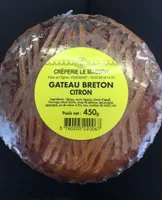 Gâteau breton citron