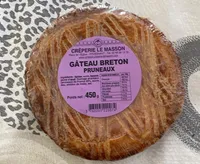 Gateaux breton pruneaux