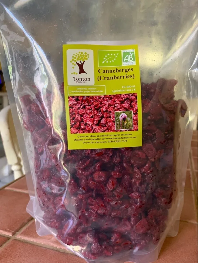 Canneberges (cranberries)
