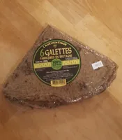 6 galettes fabriqués en Bretagne
