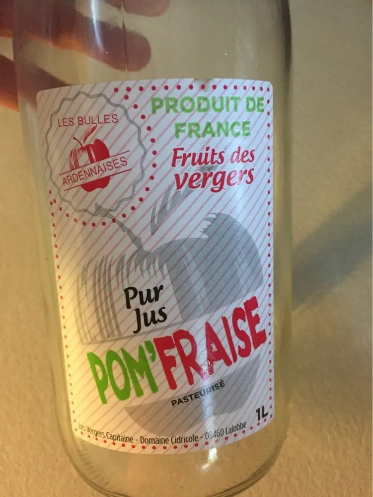 Pur jus pom'fraise