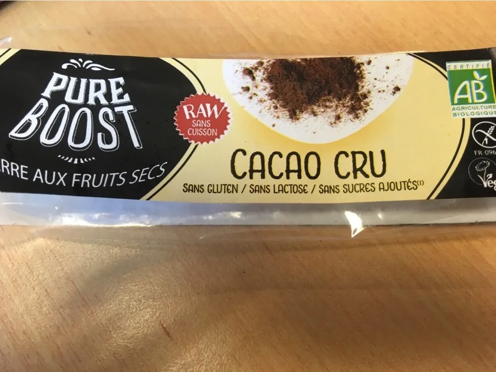 Barre aux fruits secs
