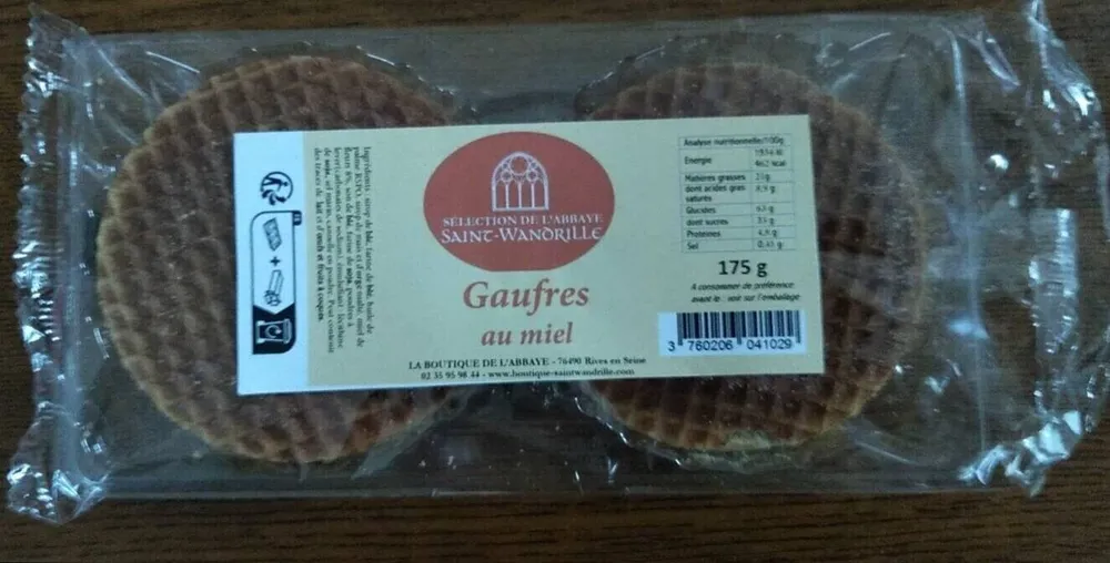 Gaufres au miel