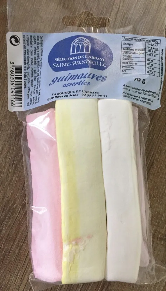 Guimauves assorties