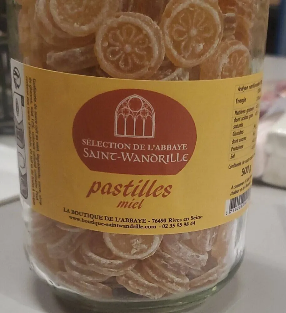 Pastilles miel 500g