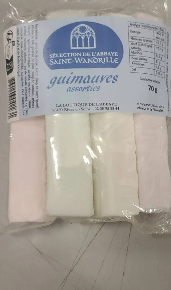 Guimauves assorties 70g