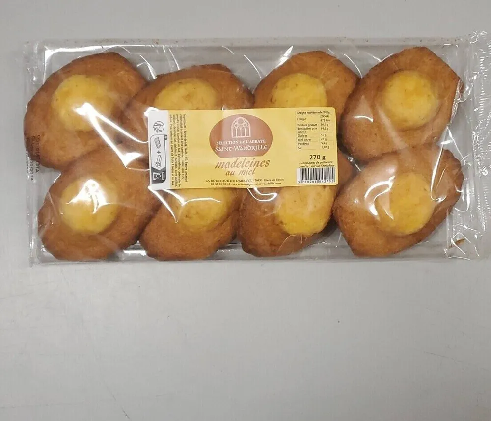 Madeleines au miel