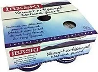 Yaourts brasses artisanaux nature sucres IBASKI