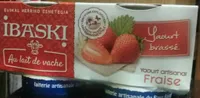 Yaourt brassé Fraise