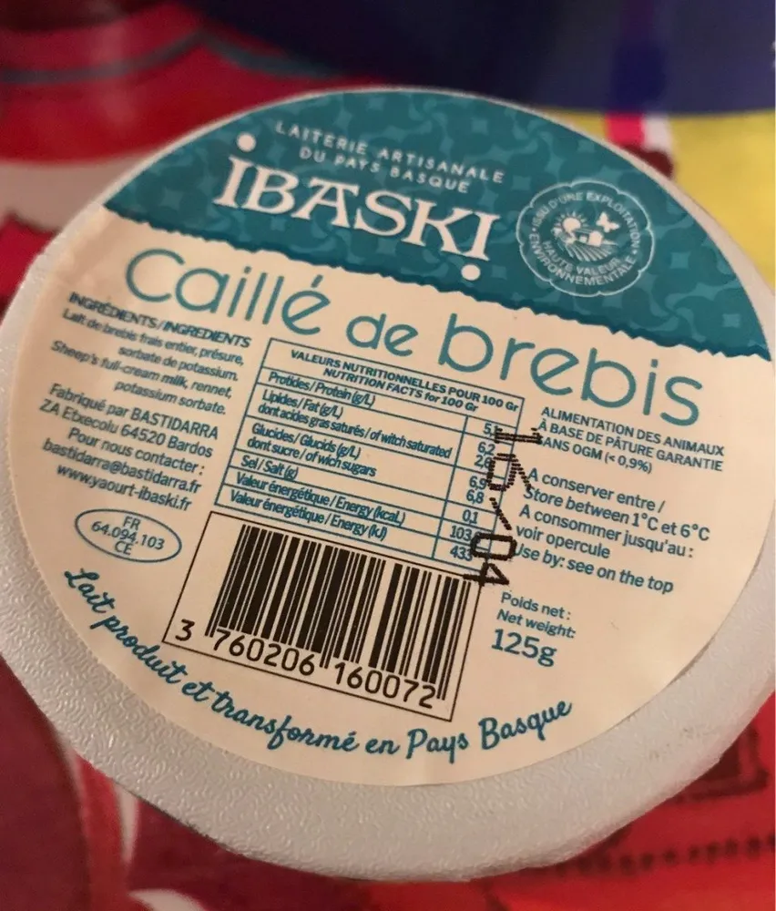 Caillé de Brebis