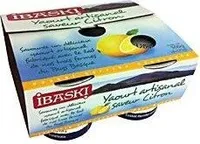 Yaourts artisanaux saveur citron IBASKI