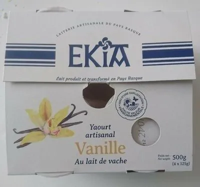 Yaourt artisanal vanille