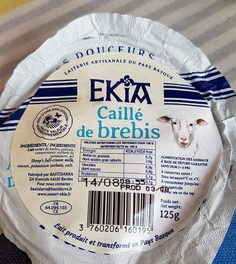 Caillé de brebis