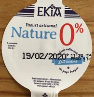 Yaourt nature 0%