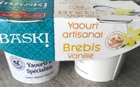 Yaourt artisanal brebis vanille