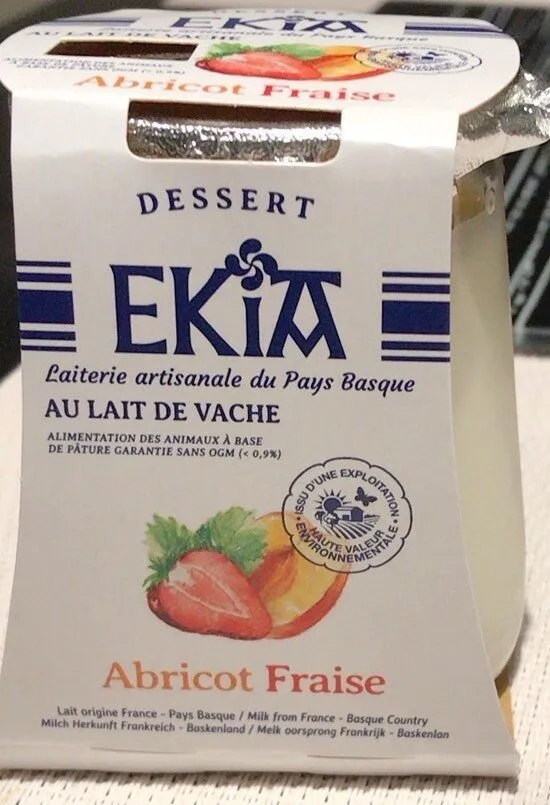 Dessert Abricot Fraise