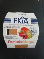 Les Douceurs framboise Mangue au Lait de Vache