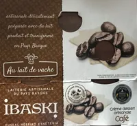 Crème desser artisanale Café