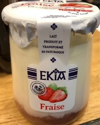Yaourt artisanal fraise