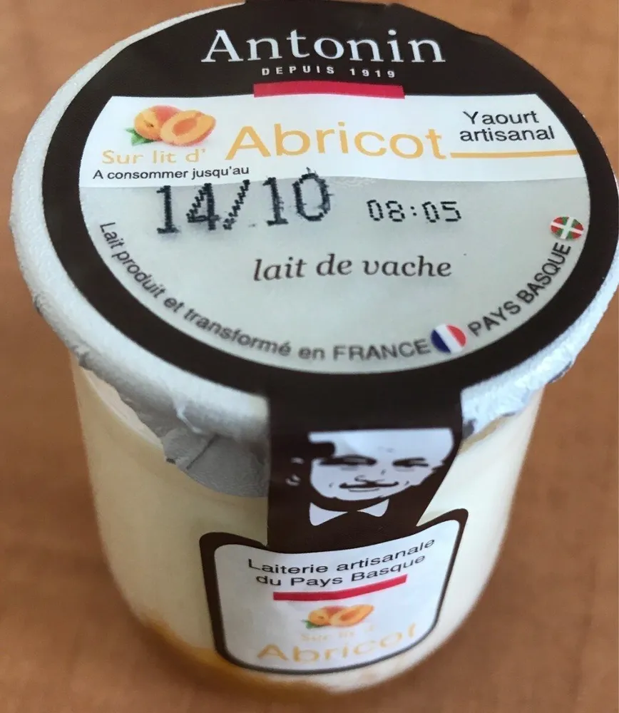 Yaourt Artisanal à l'abricot