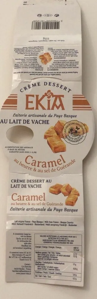 Crème dessert