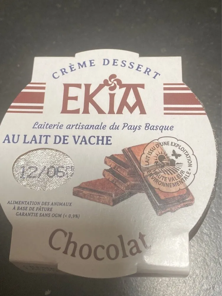 Creme dessert chocolat