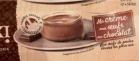 Creme aux oeufs chocolat