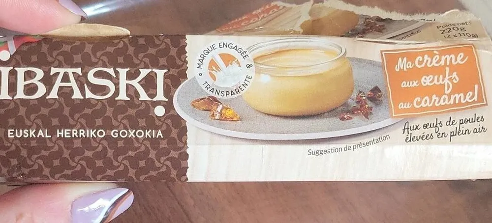 Ma crème aux œufs au caramel