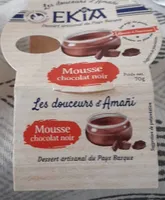 Mousse chocolat noir