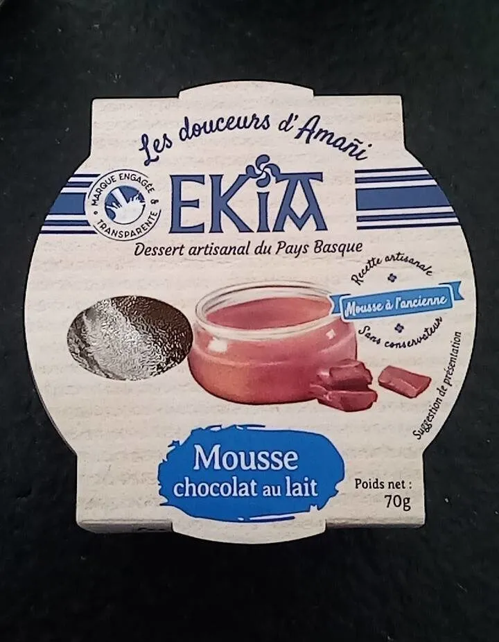 Mouse chocolat au lait