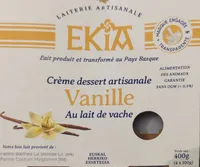 Crème dessert artisanale vanille