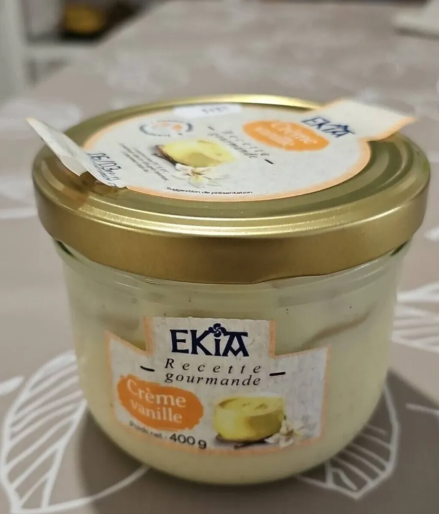 Crème vanille