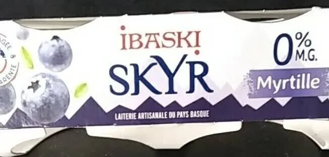 Skyr 0% myrtille