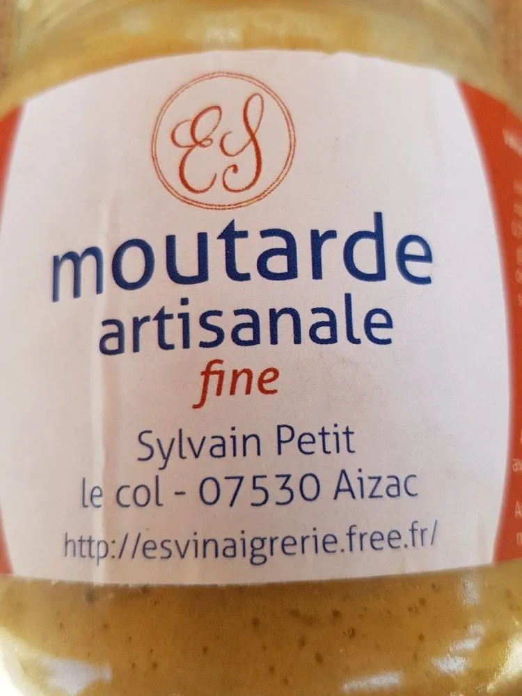 Moutarde artisanale