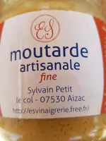 Moutarde artisanale
