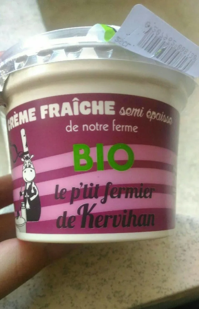 Crème fraîche semi épaisse