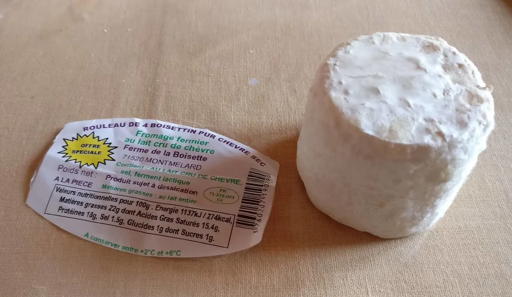 Fromage pur chèvre sec
