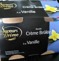 Crème brûlée à la vanille