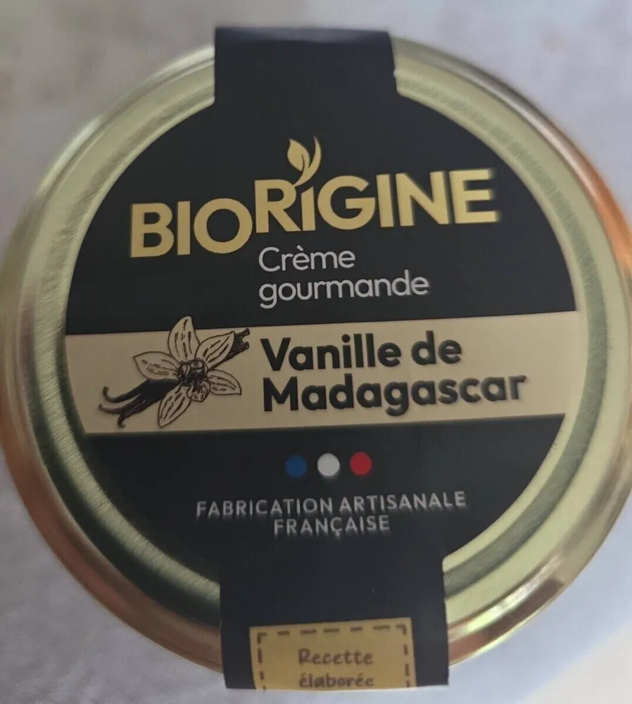 Crème gourmandes vanille de Madagascar
