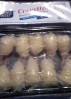 Crevettes filaments de pomme de terre