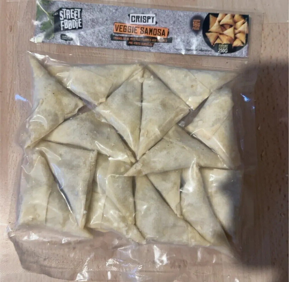 CRISPY VEGGIE SAMOSA