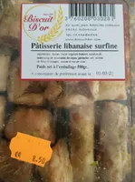 Pâtisserie libanaise surfine