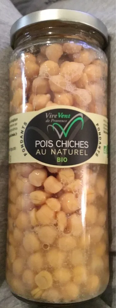 Pois chiches au naturel bio