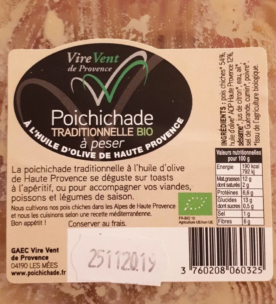 Poichichade traditionnelle