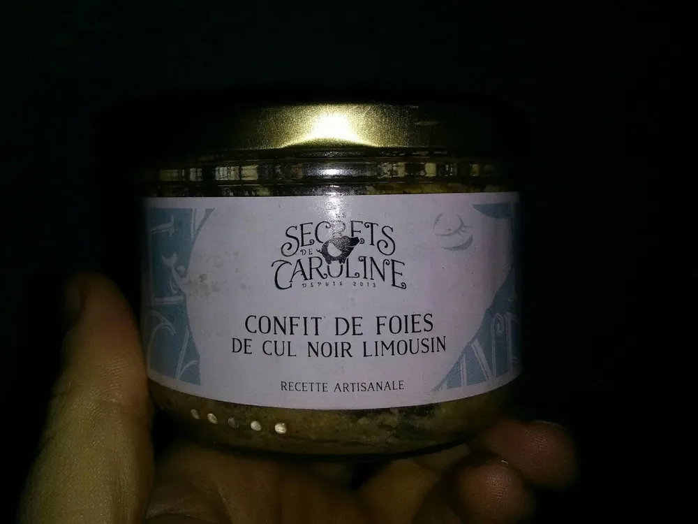 Confit de foie de cul noir Limousin