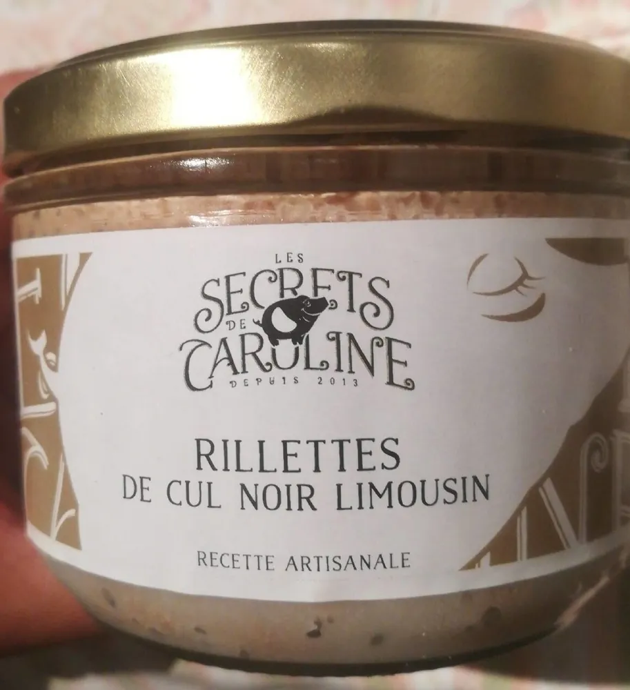 Rillettes de cul noir Limousin